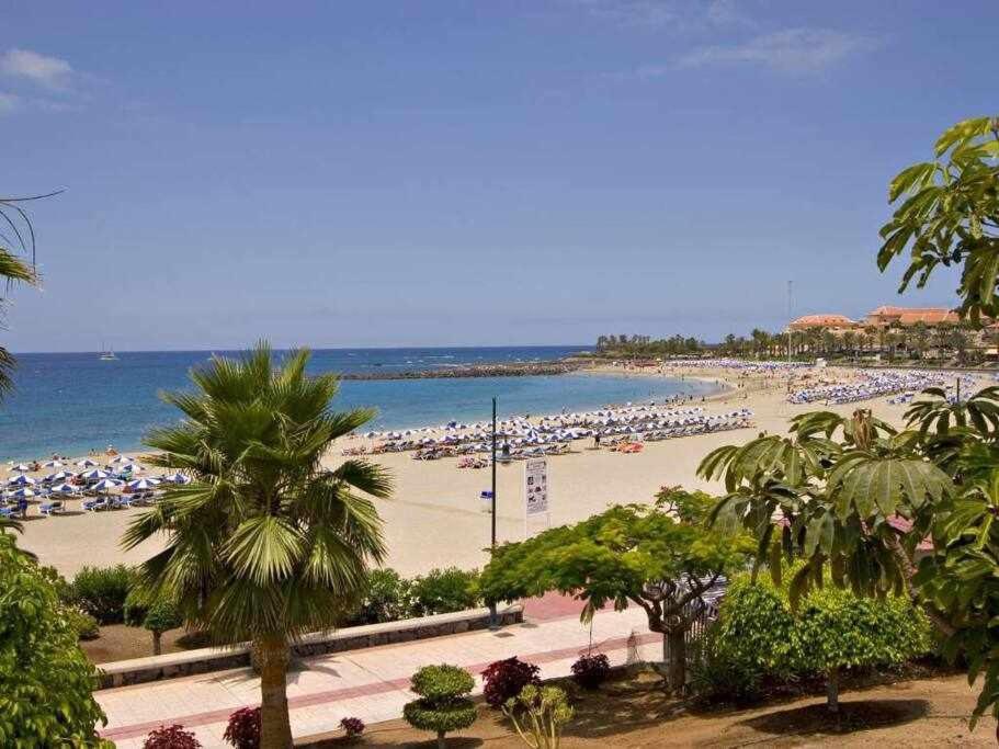 Vera Mar 9C Primera Linea Con Piscina Y Parking Los Cristianos  Exterior foto